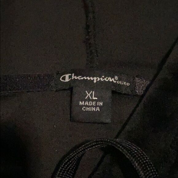 Champion Elite velvet hoodie NWOT size XL screams 90s - Picture 4 of 9